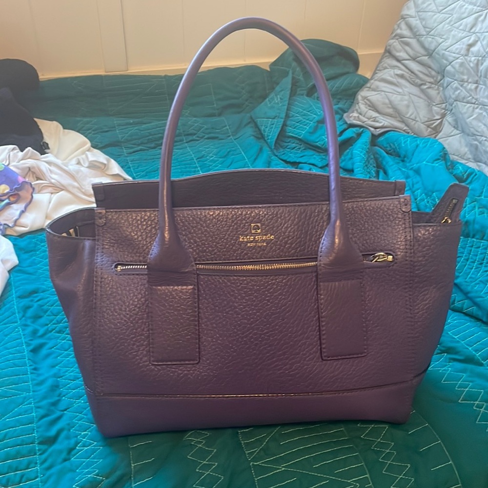 Kate Spade Purple Satchel